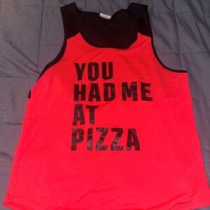 PINK Victoria’s Secret Hot Pink Athletic Tank Top